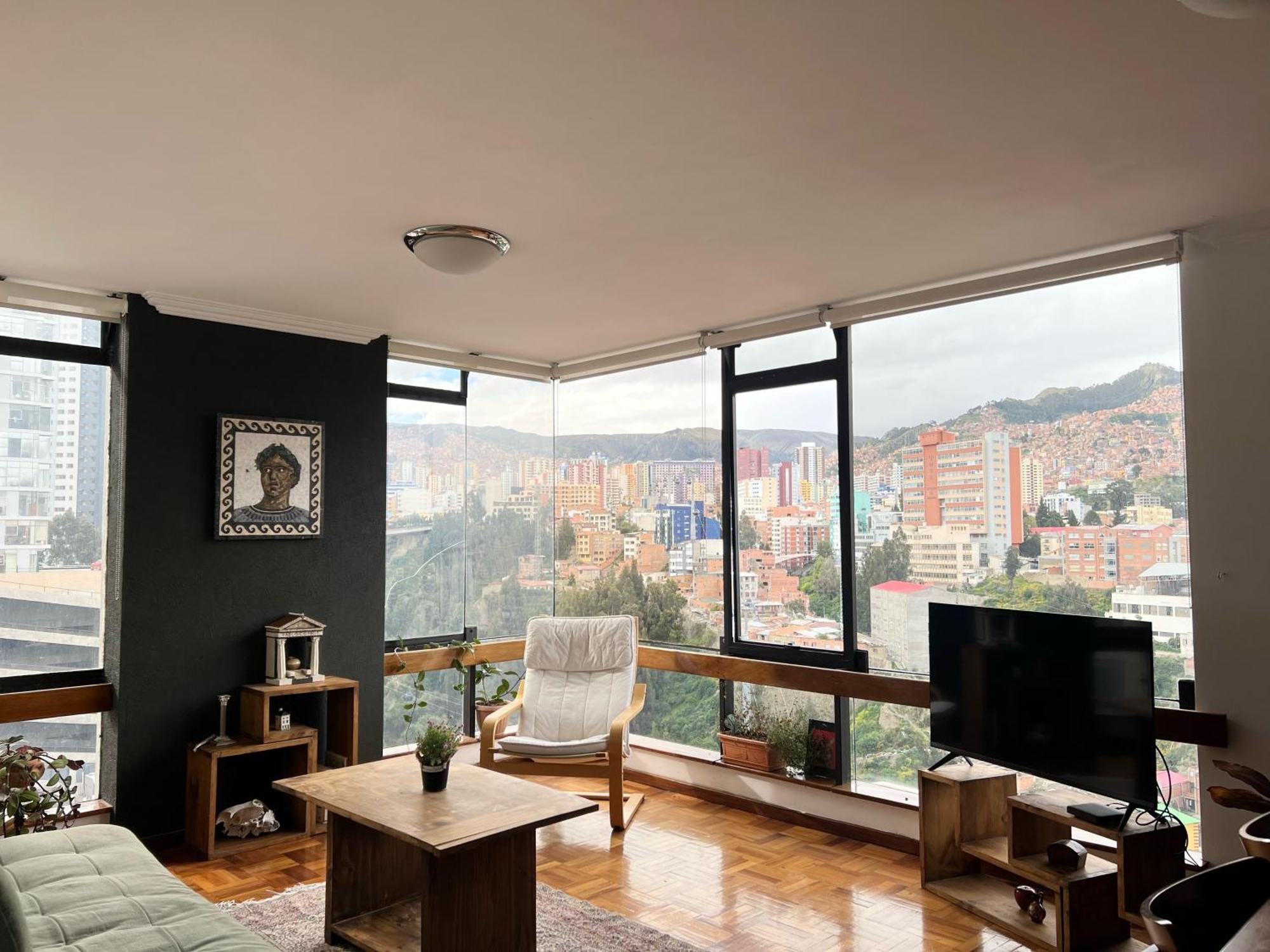 Soleado Departamento Con Vistas Hermosas Sopocachi Apartamento La Paz