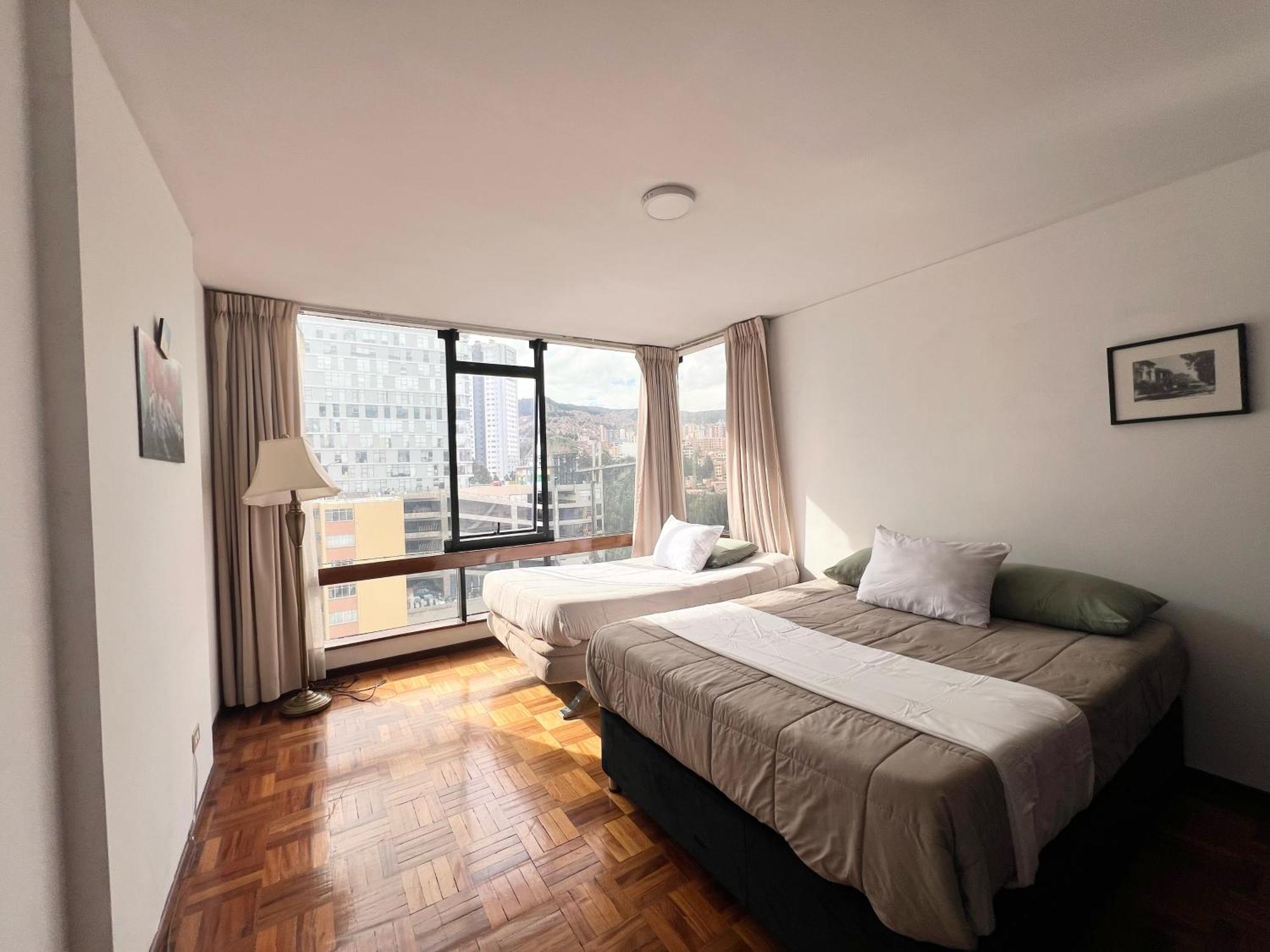 Apartamento Soleado Departamento Con Vistas Hermosas Sopocachi La Paz
