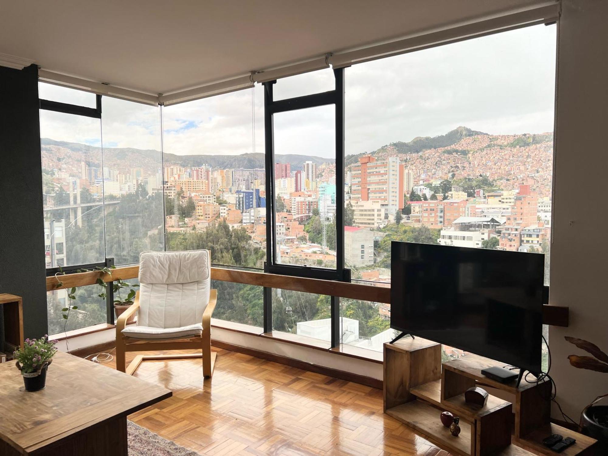 Apartamento Soleado Departamento Con Vistas Hermosas Sopocachi