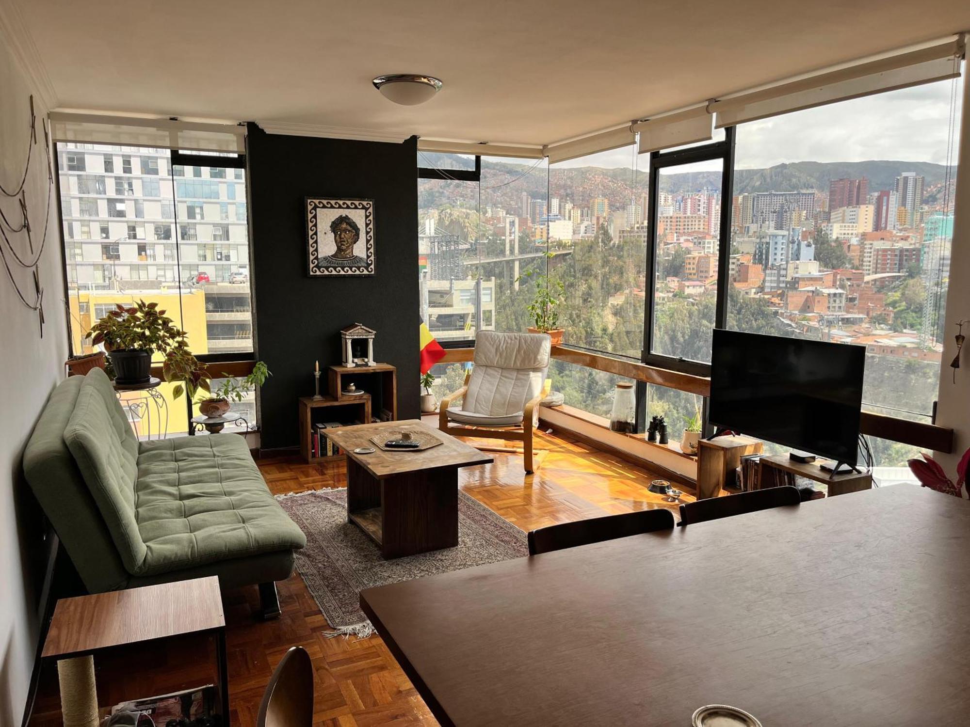 Apartamento Soleado Departamento Con Vistas Hermosas Sopocachi *